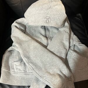 lululemon athletica scuba Heather Gray Hooded Jacket